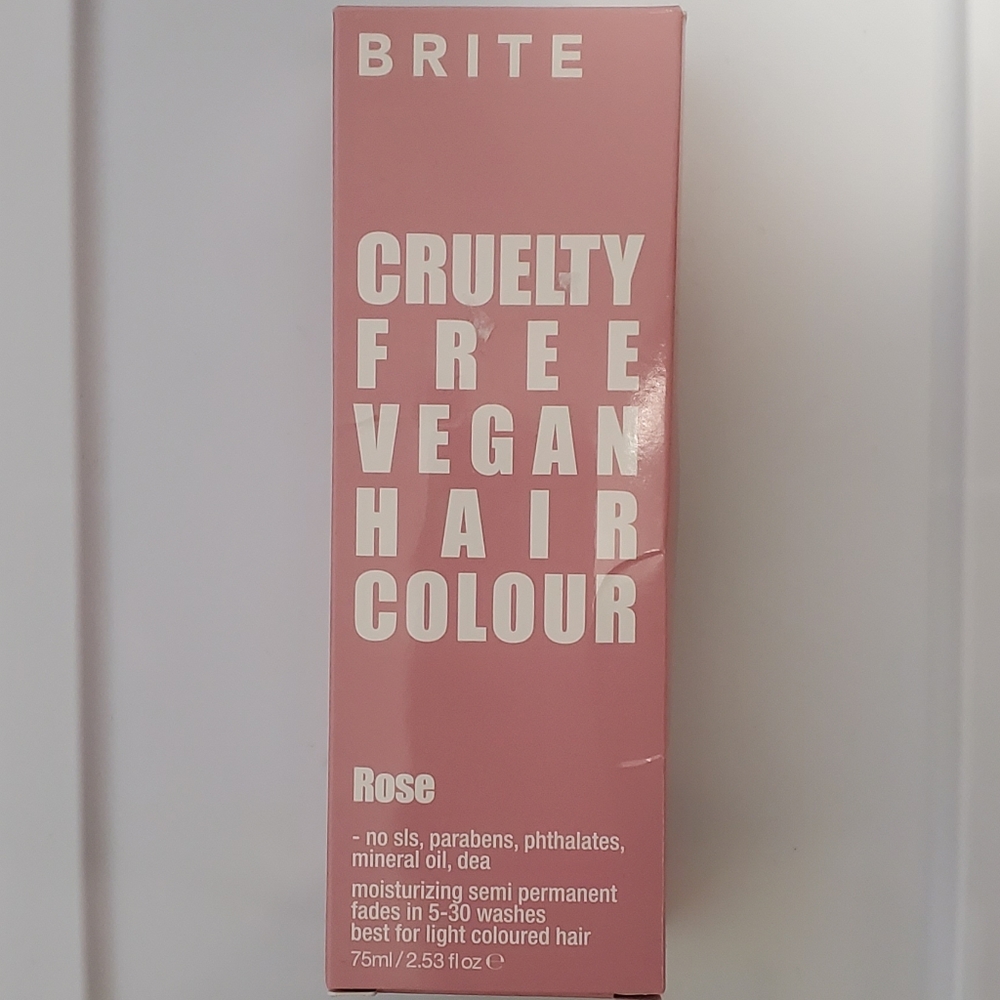 Brite - Cruelty Free Vegan Hair Color - Rose